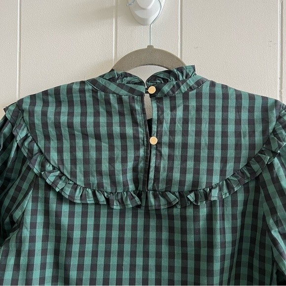 Women's DRAPER JAMES RSVP Ruffle Neck Top - Picture 10 of 14